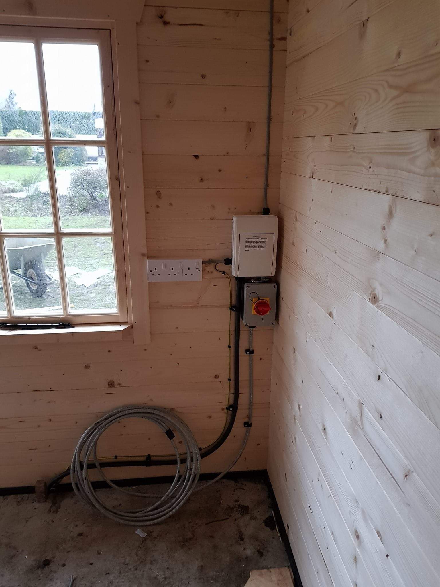 Garage Electrics Installation in Sleaford