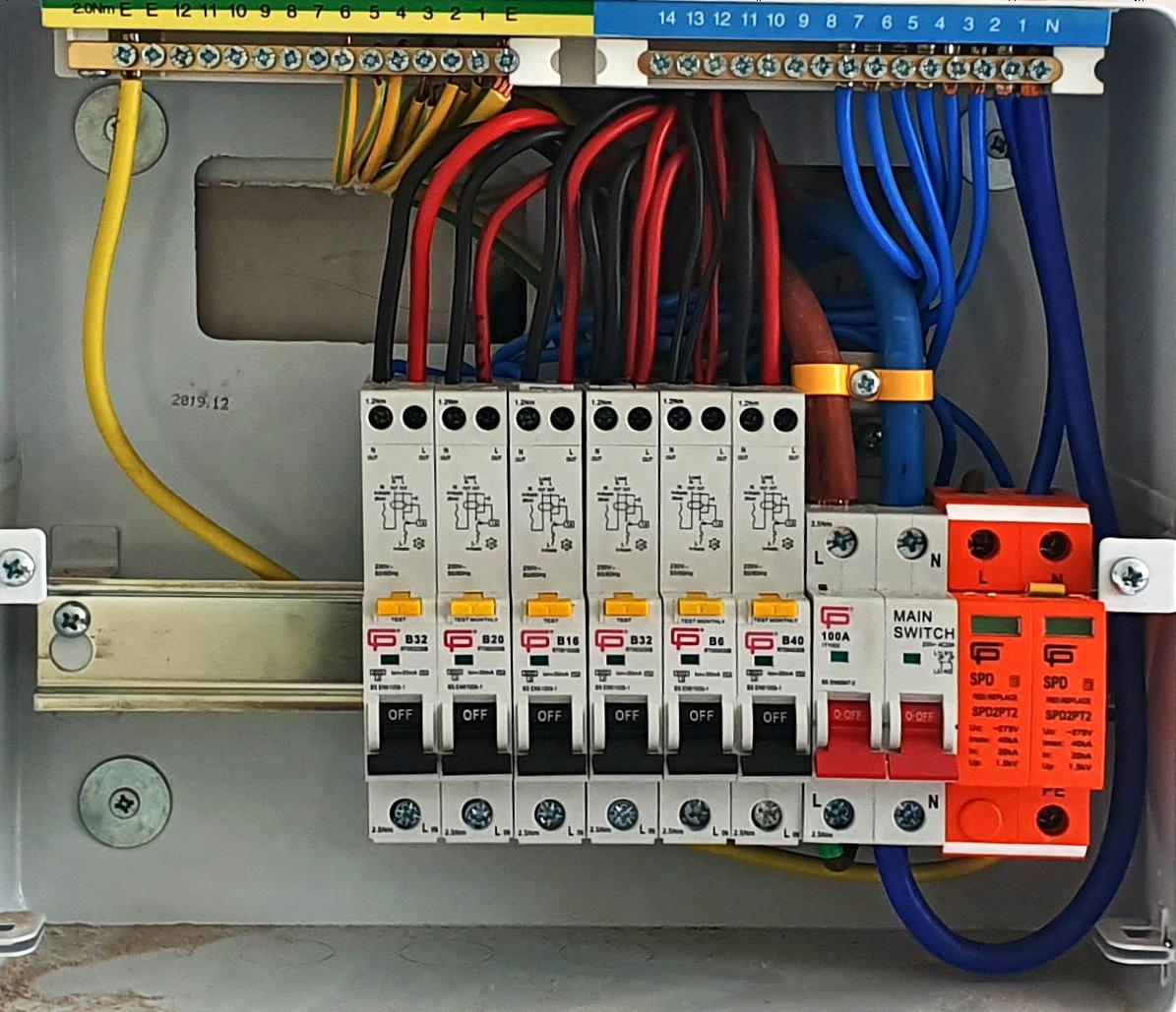 Fuse box upgrade in Sleaford