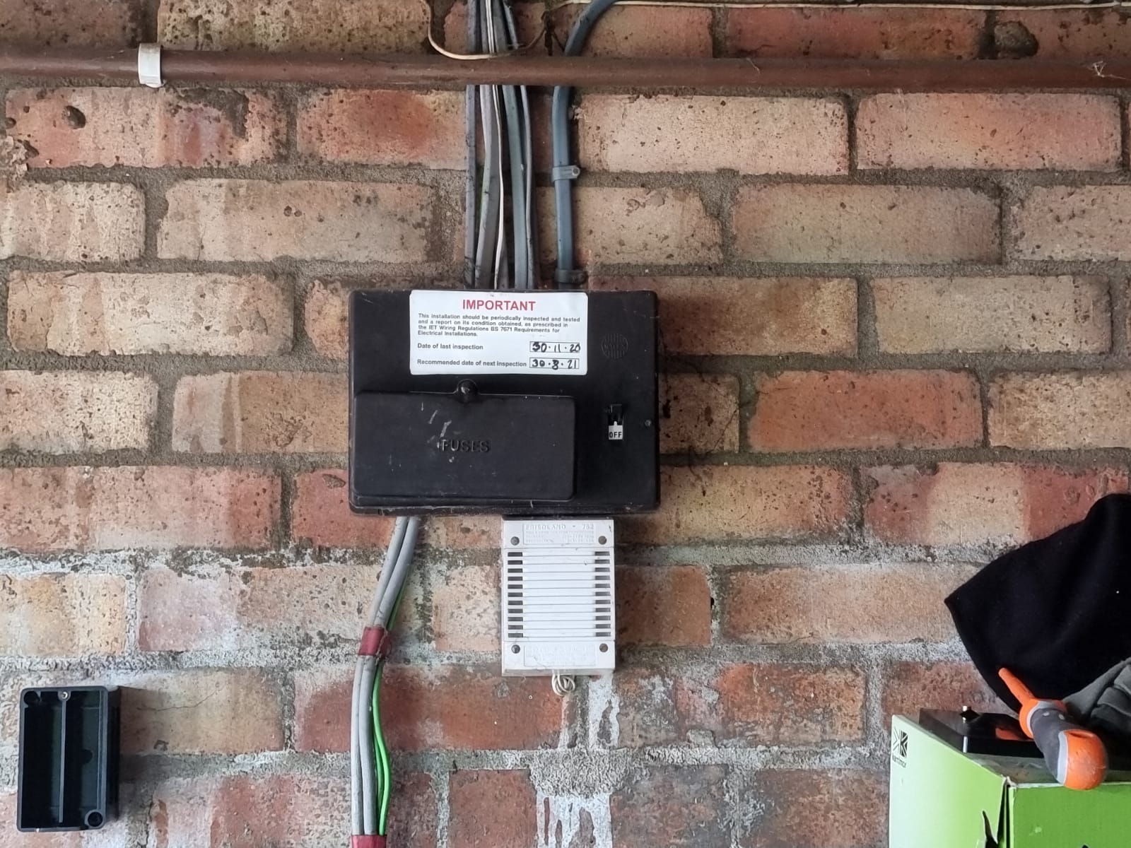 Fuse box replacement